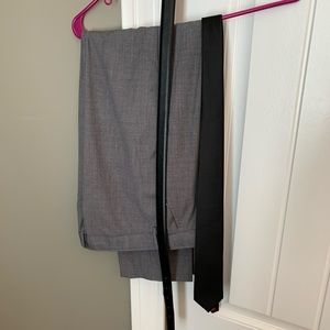 Chaps size 14 gray suit with extras